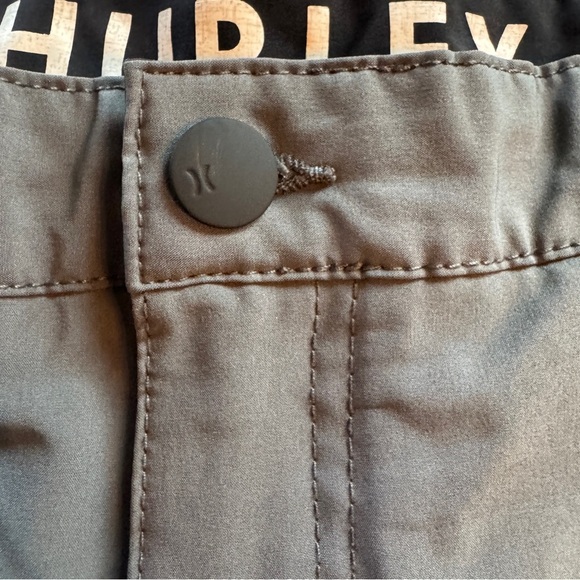Hurley All Day Hybrid Quick Dry 4-Way Stretch Reflective Men's Shorts 34 Gray - Picture 5 of 9